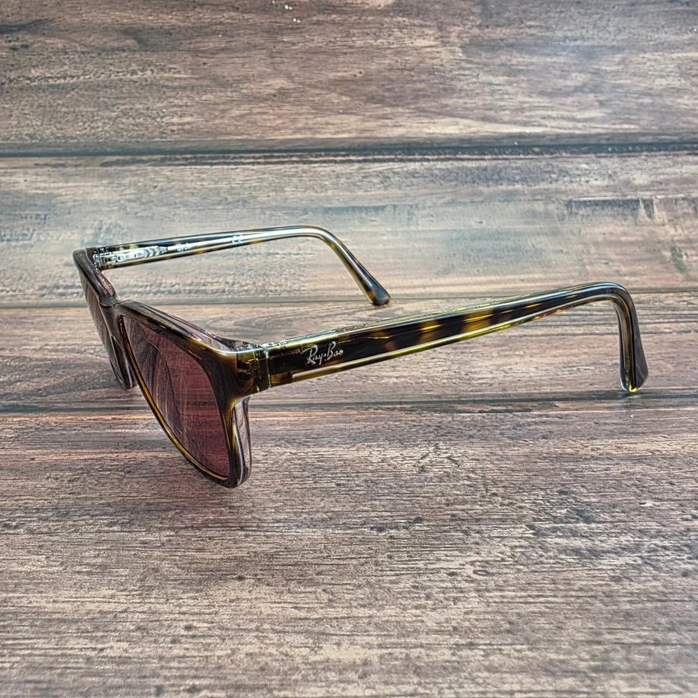 Ray-Ban RB 1536 3602 Tortoise Cat Eye Sunglasses Brown Tinted Lenses 48-16-130